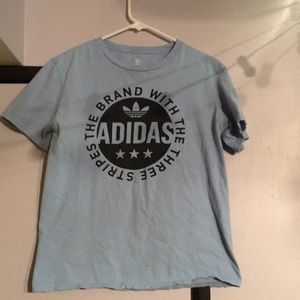 Adidas blue t-shirt